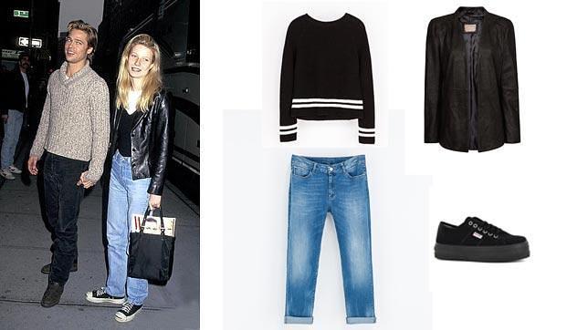 Chaqueta de Mango, jersey y pantalón de Zara y zapatillas Victoria.