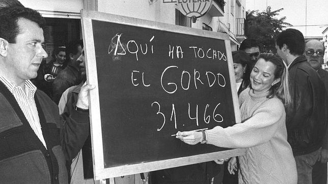 Una administración de Los Remedios repartía el «gordo» en 1992
