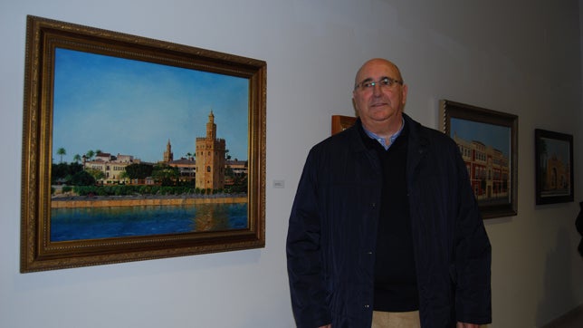 El pincel de Emilio Jiménez en los paisajes urbanos de Sevilla y Málaga