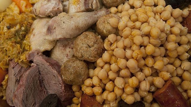 INgredientes del cocido
