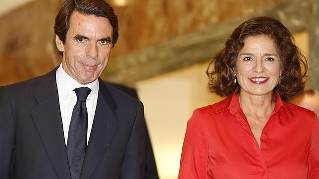 José María Aznar y Ana Botella