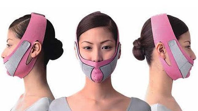 El cinturón facial mantiene la firmeza