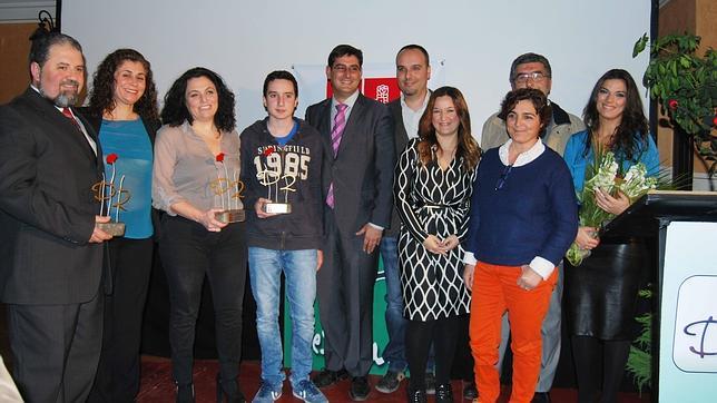 El PSOE de Utrera entregó sus premios «Destacados»
