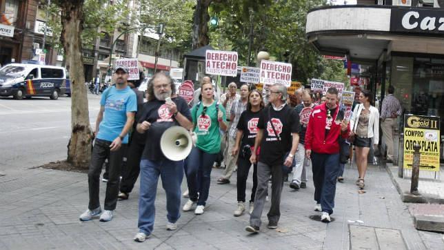 La Policía investiga a Stop Desahucios por mediar en la ocupación de pisos