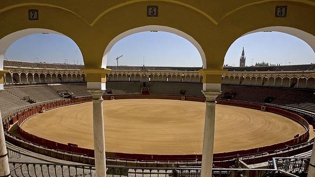 Interior de la plaza de toros