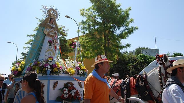 Arrancan los cultos de la Romería de los Ángeles de Montequinto