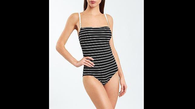 Bañador de inspiración marinera de Etam