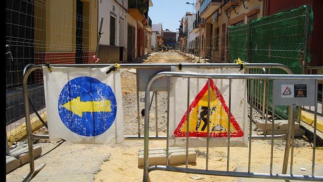Casi una veintena de calles de Dos Hermanas, en obras durante este verano