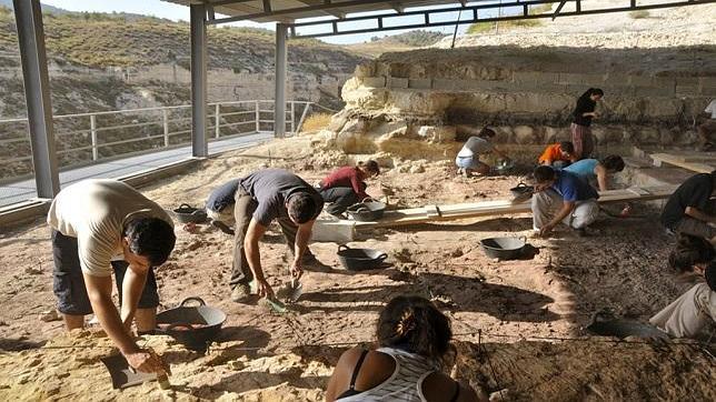 Descubierto en Orce un taller doméstico de hace 1,4 millones de años
