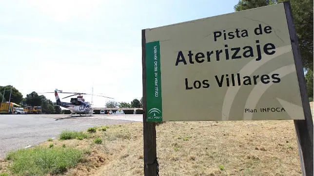 Medio Ambiente busca en la base militar de Cerro Muriano una nueva pista de aterrizaje