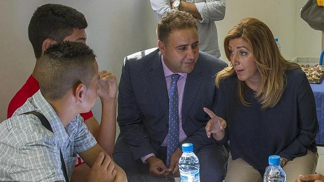 La presidenta Susana Díaz descarta desde Marruecos el adelanto electoral en Andalucía