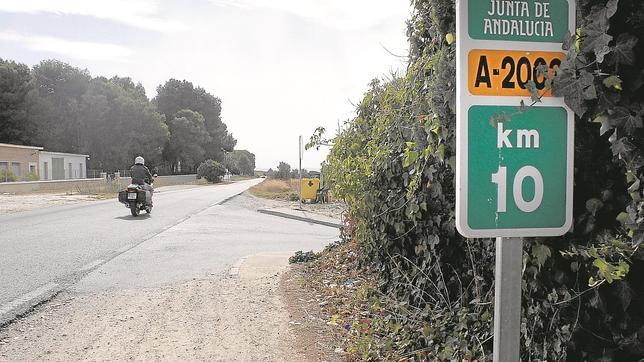 La A-2003, una carretera peligrosa