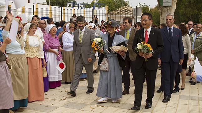 Coria del Río despide el año España-Japón con una gran ceremonia