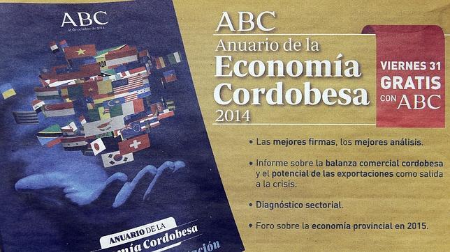 El Anuario de la Economía Cordobesa, este viernes con ABC