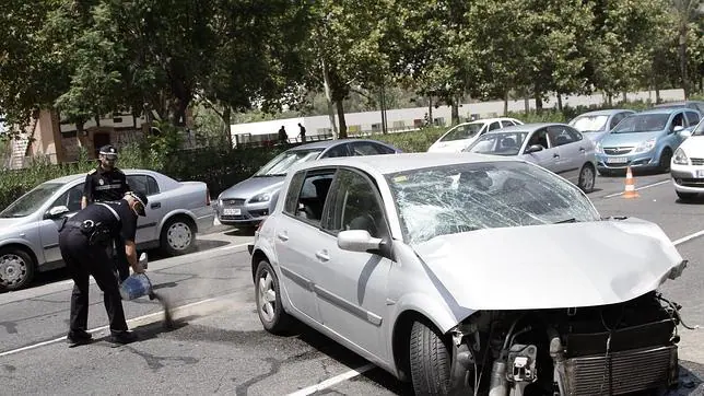 Los heridos en accidentes de tráfico se duplican en dos años en Sevilla