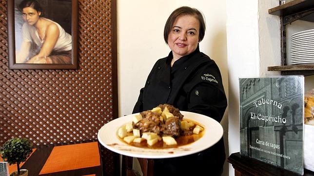 Toñy Carmona, en la Taberna El Capricho, en la Judería