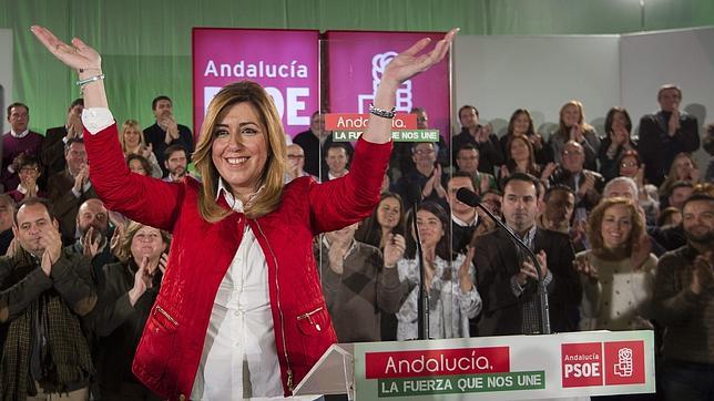 Susana Díaz comunica oficialmente a IU que las elecciones andaluzas serán el 22 de marzo