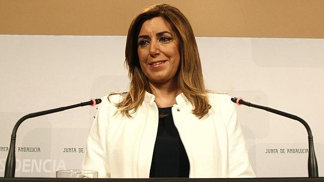 Susana Díaz, presidenta de la Junta y candidata del PSOE andaluz para revalidar el cargo