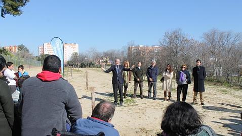Huertos ecológicos en el Parque Moret de Huelva