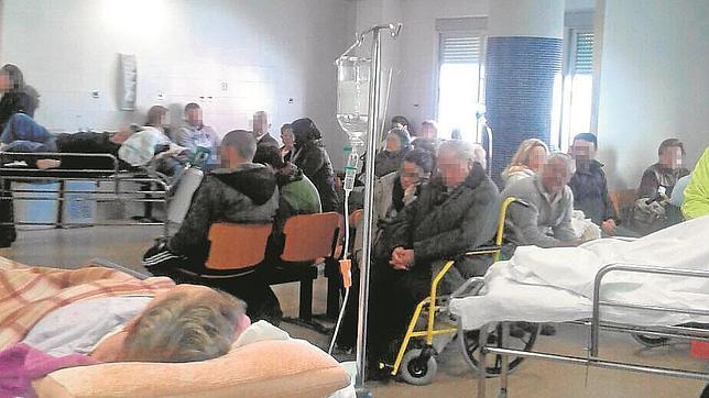 Más de mil personas en las urgencias del Hospital Virgen Macarena en dos días
