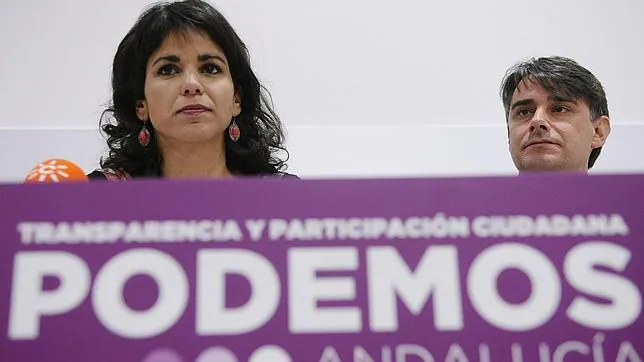 Teresa Rodríguez, candidata de Podemos a la Junta