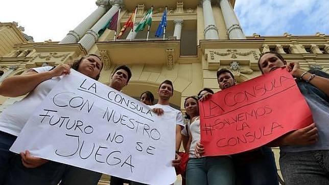 Los alumnos de La Cónsula se plantan