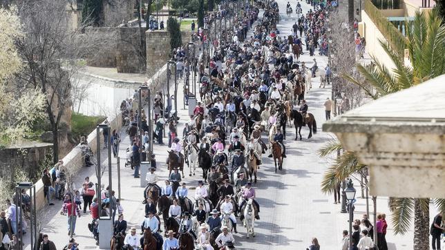 Caballos que marchan el 28-F