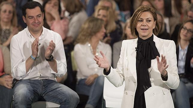 Cospedal pide no jugar con el voto en Andalucía, pues solo PP lleva al cambio