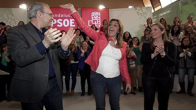 Susana Díaz: «Vamos a ganar mejor de lo que muchos se imaginan hoy»