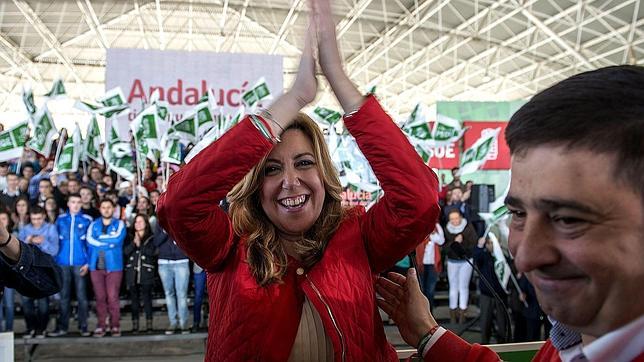 Susana Díaz augura la derrota de Rajoy y su propia victoria en Andalucía