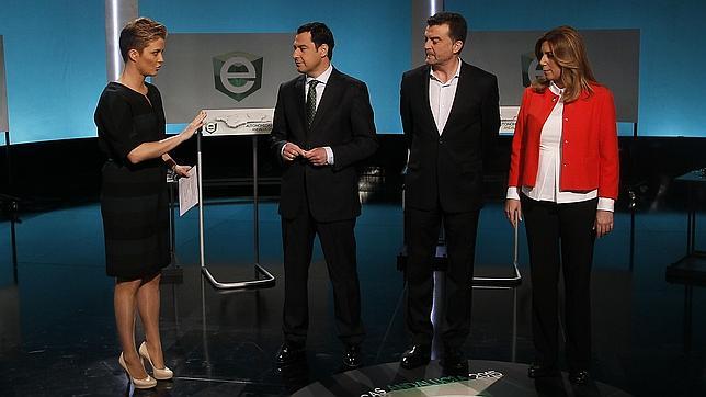 Así han visto el debate electoral entre Moreno, Díaz y Maíllo los expertos de ABC