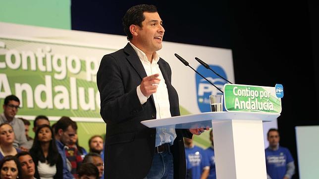 Moreno pide un voto para «quitar los candados que impiden el progreso» de Andalucía