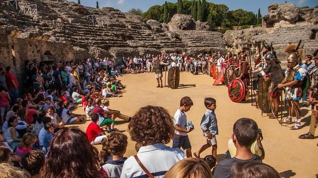 La legión romana de la Sierra Sur, en acción