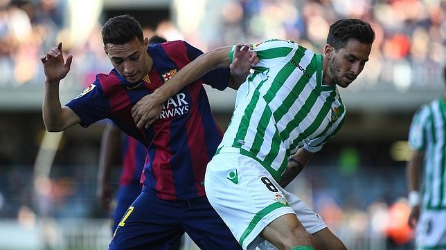 Las mejores imágenes del Barcelona B - Betis