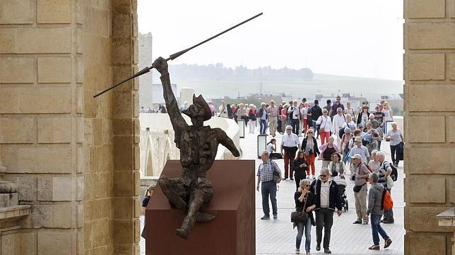 Aventuras de Don Quijote en la Puerta del Puente
