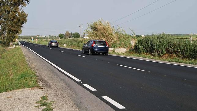 Un lavado de cara para aumentar la seguridad en la carretera de Los Palacios