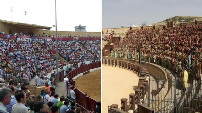 La plaza de toros de Osuna y su adaptación para la serie