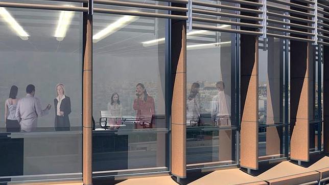 Urbanismo concede licencia de ocupación a 24 plantas de oficinas de la Torre Pelli