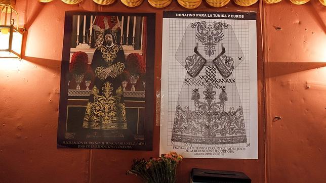 Nueva túnica para el Señor de la Redención de la Estrella