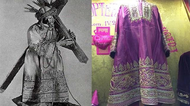 ¿Y si está fuera la túnica persa original?