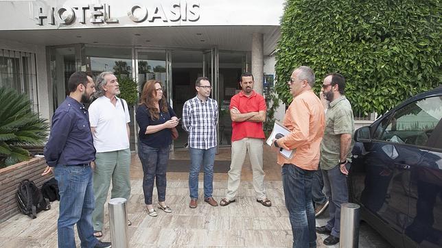 El PSOE cede a IU tres delegaciones de la Diputación