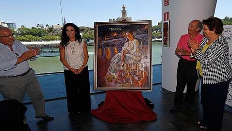 Carmen la Cigarrera, protagonista del cartel de la Velá Triana