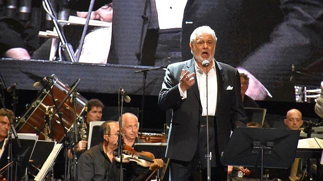 Plácido Domingo ablandó el granito en Marbella