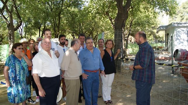 El PP invirtió «más de un millón de euros» en el Parque Amate durante su Gobierno