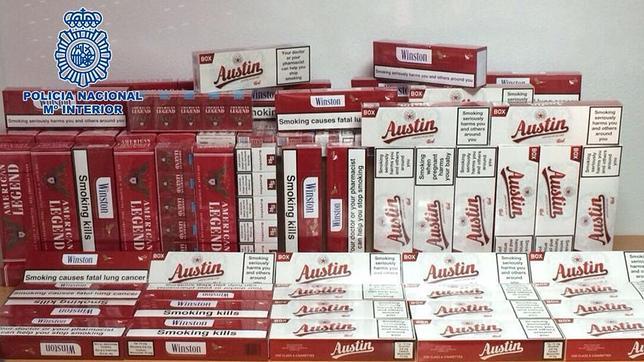 La Policía se incauta de más de 2.200 cajetillas de tabaco de contrabando