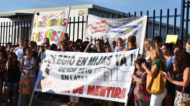 Málaga comienza el curso con la petición de mejores colegios para los niños