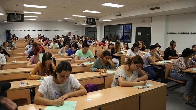 Casi 2.600 estudiantes se presentarán en Sevilla a la Selectividad de septiembre