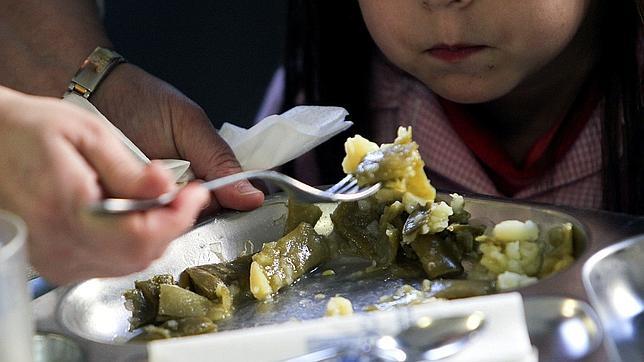 Niños en espera de plaza de comedor