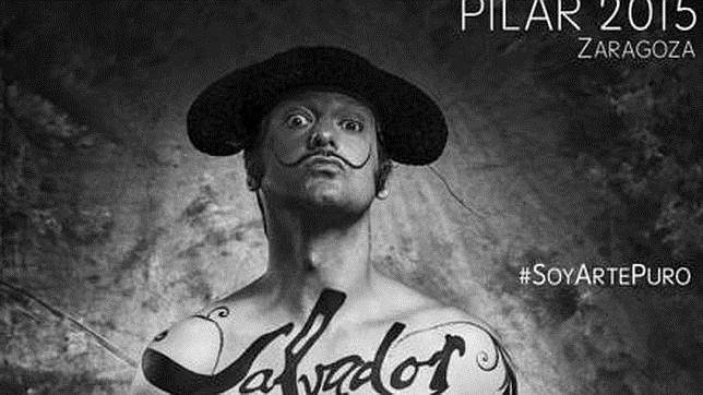 Morante se transforma en Salvador Dalí para la Feria del Pilar de Zaragoza