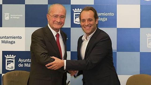 PP y Ciudadanos presumen de la estabilidad de su pacto en Málaga